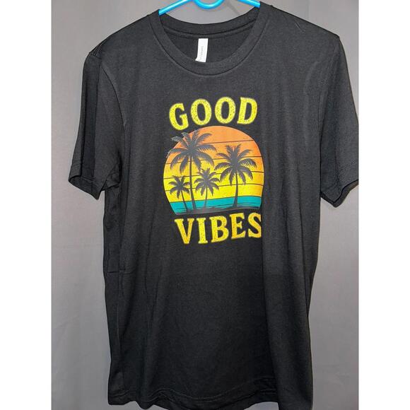 Men’s Medium “GOOD VIBES” graphic tee - Picture 1 of 3